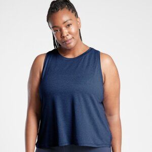 Athleta Uptempo Blue Tank, XL